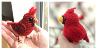 10+ Cardinal Bird Amigurumi Crochet Patterns