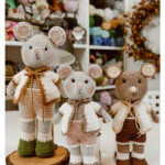 Amigurumi Mouse Free Crochet Pattern and Video Tutorial