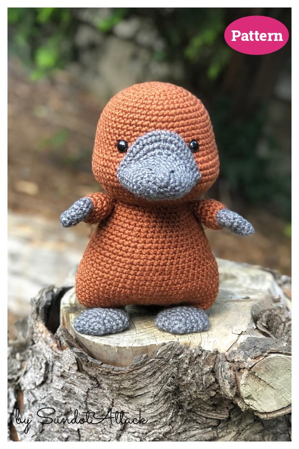 Amigurumi Platypus Crochet Pattern 