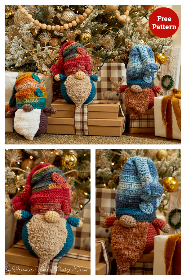 Autumn Gnomes Amigurumi Free Crochet Pattern
