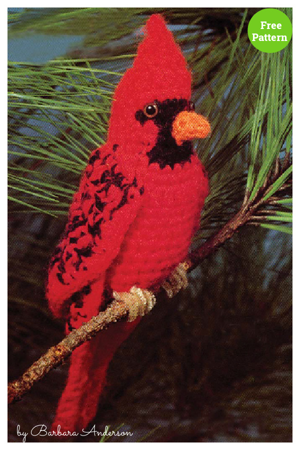 Cardinal Free Crochet Pattern