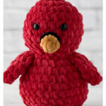 Carl the Cardinal Free Crochet Pattern