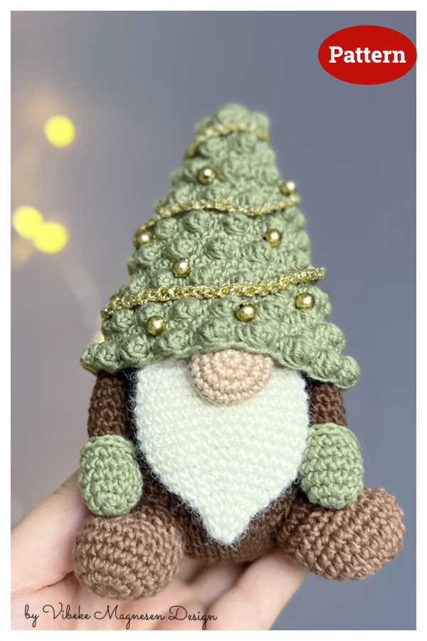 Christmas Amigurumi Gonk Crochet Pattern