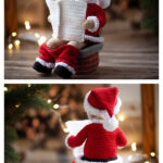Christmas Bad Santa Amigurumi Crochet Pattern