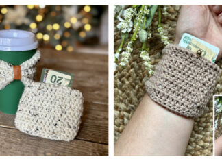 Cozy Wrist Wallet Free Crochet Pattern