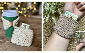 Cozy Wrist Wallet Free Crochet Pattern