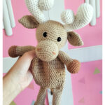 Cuddle me Moose Amigurumi Free Crochet Pattern