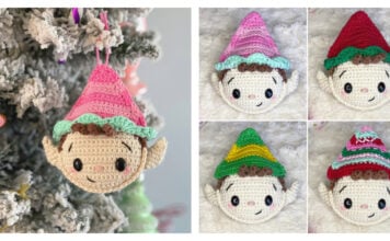 Elf Ornament Free Crochet Pattern