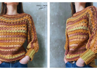 Fall to Winter Sweater Free Crochet Pattern