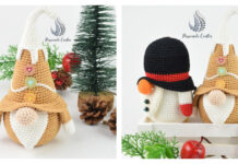 Gingerbread Christmas Gnome Amigurumi Free Crochet Pattern