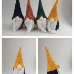 Mini Gnome Christmas Decoration Free Crochet Pattern