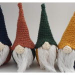 Mini Gnome Christmas Decoration Free Crochet Pattern