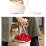 Mushroom Purse Free Crochet Pattern