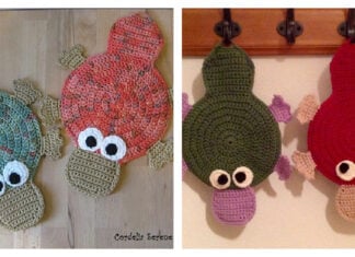 Platypus Potholder Free Crochet Pattern