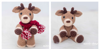 Randall the Reindeer Amigurumi Free Crochet Pattern