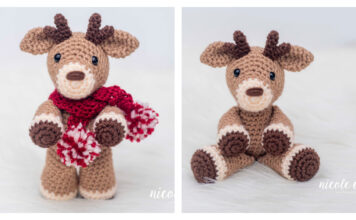 Randall the Reindeer Amigurumi Free Crochet Pattern