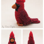 Rufus the Northern Cardinal Crochet Pattern