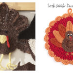 Thanksgiving Decorative Potholder Free Crochet Pattern