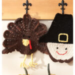 Thanksgiving Decorative Turkey Dishcloth Free Crochet Pattern