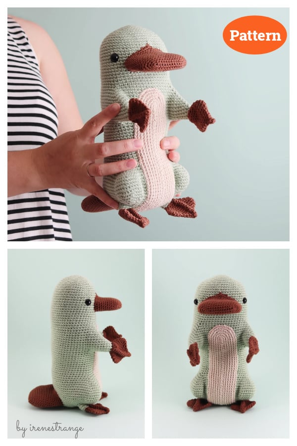 The Platypus Cuddly Amigurumi Crochet Pattern