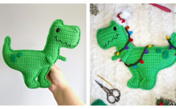 Tyrannosaurus Rex Amigurumi Free Crochet Pattern