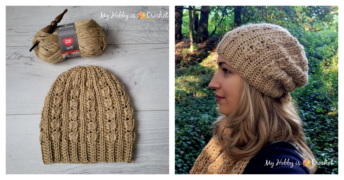 Wheat Hat Free Crochet Pattern