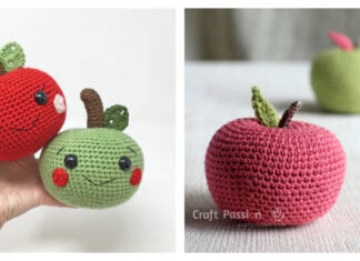 Apple Amigurumi Free Crochet Patterns