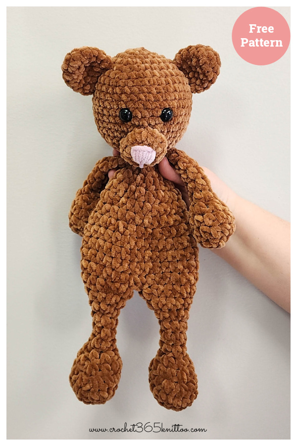 Bear Snuggler Free Crochet Pattern