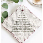 Christmas Tree Potholder Free Crochet Pattern