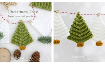 Easy Christmas Tree Free Crochet Pattern