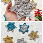 Helina Snowflake Free Crochet Pattern