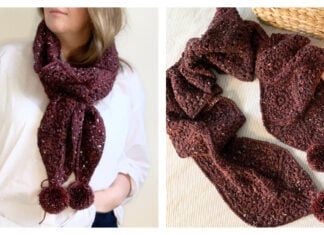 Island Time Scarf Free Crochet Pattern and Video Tutorial