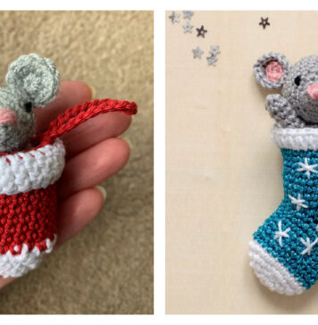 Mini Mouse in Stocking Crochet Patterns