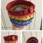 Spikes Around Yarn Bowl Free Crochet Pattern