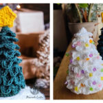 Standing Christmas Tree Free Crochet Pattern