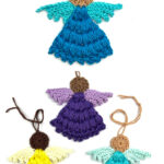 Sweet Angel Ornament Free Crochet Pattern