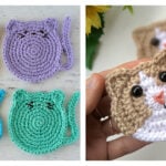 10+ Cat Coaster Crochet Patterns