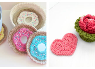 10+ Coasters and Holder Set Crochet Patterns