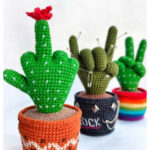 Amigurumi Cactus Hand Crochet Pattern