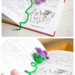 Bell Flower Bookmark Free Crochet Pattern