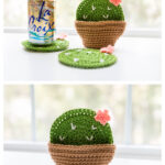 Cactus Coasters Set Free Crochet Pattern