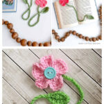 Dainty Daisy Bookmark Free Crochet Pattern