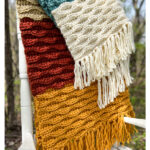 Fireside Blanket Free Crochet Pattern and Video Tutorial