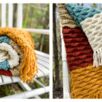 Fireside Blanket Free Crochet Pattern and Video Tutorial