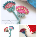 Flower Bookmark Free Crochet Pattern