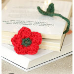Flower Quotes Bookmark Free Crochet Pattern
