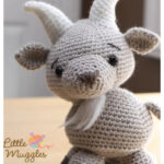 Gordy the Goat Amigurumi Crochet Pattern