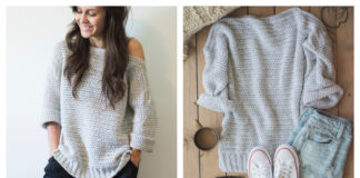 Homebody Sweater Free Crochet Pattern