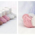 Itty Bitty Baby Booties Free Crochet Pattern