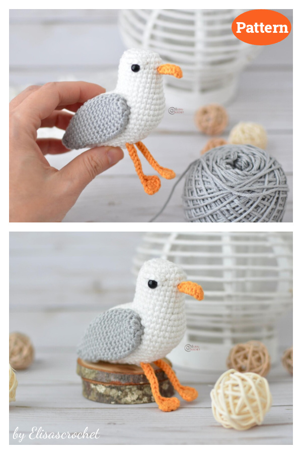 Little Seagull Crochet Pattern